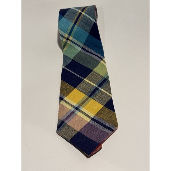 Eddie Bauer Reversible Linen Feel Tie - Picture 1 of 3